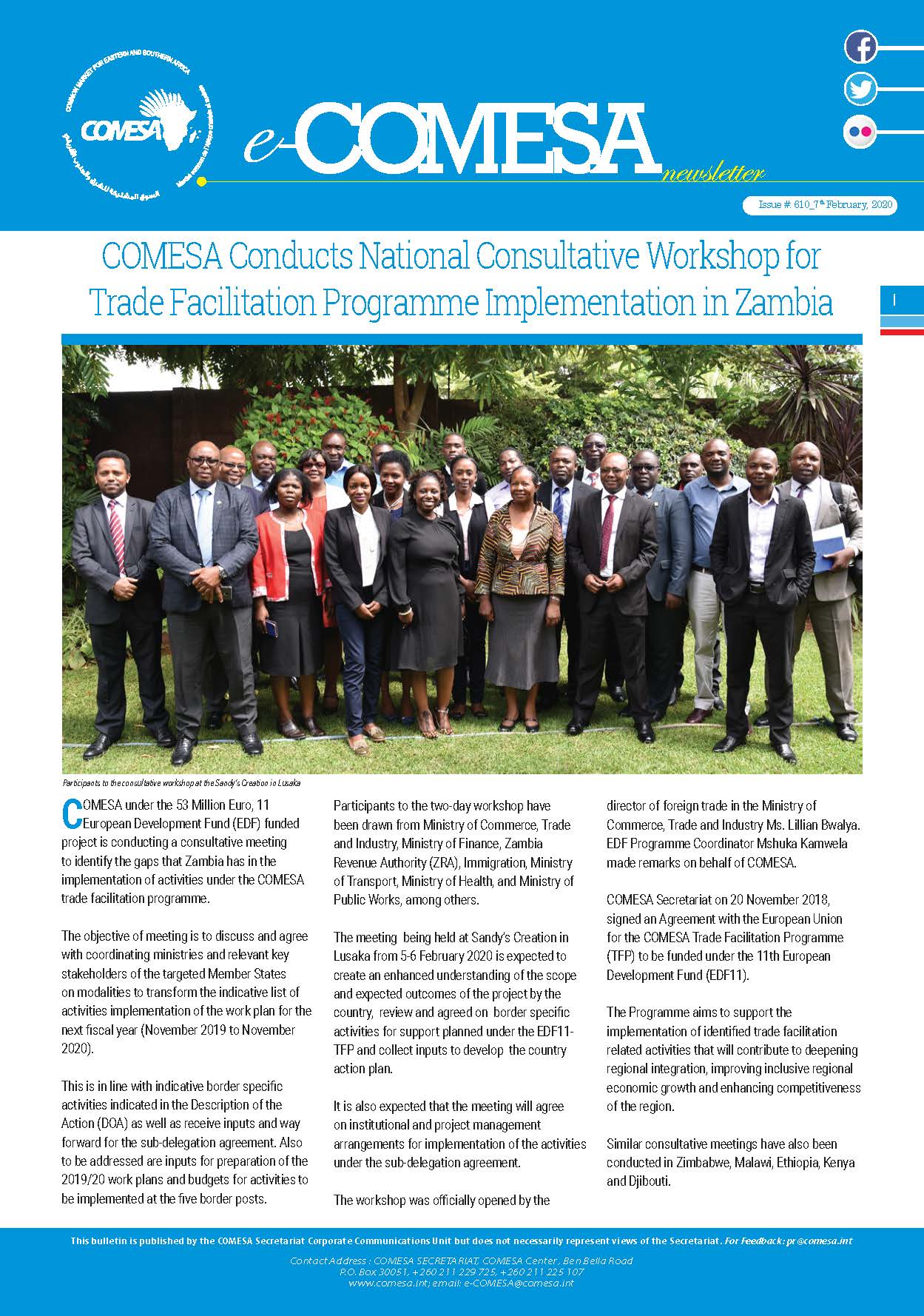 e-COMESA  Newsletter